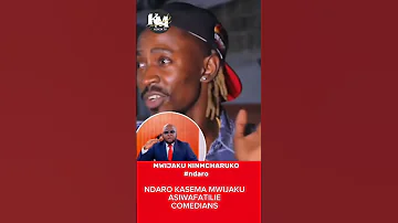 MWJAKU NA COMEDIAN NDARO KIMEWAKA HUKU Habari 
