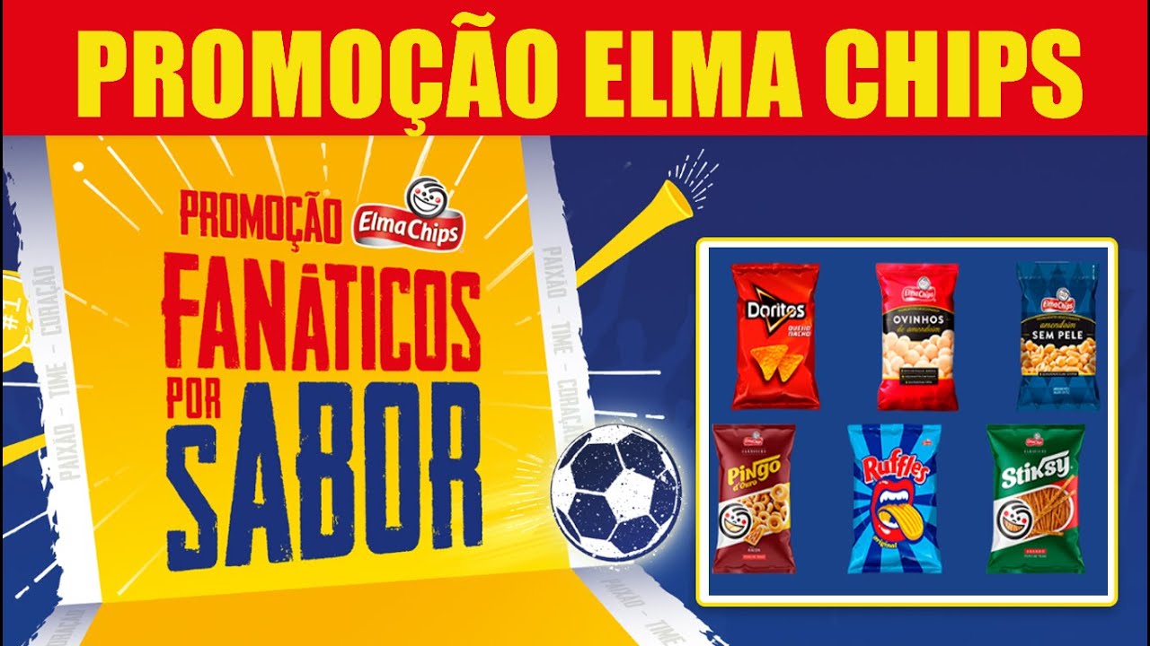 PROMOÇÃO ELMA CHIPS FANÁTICOS POR SABOR (21/12/2022) YouTube