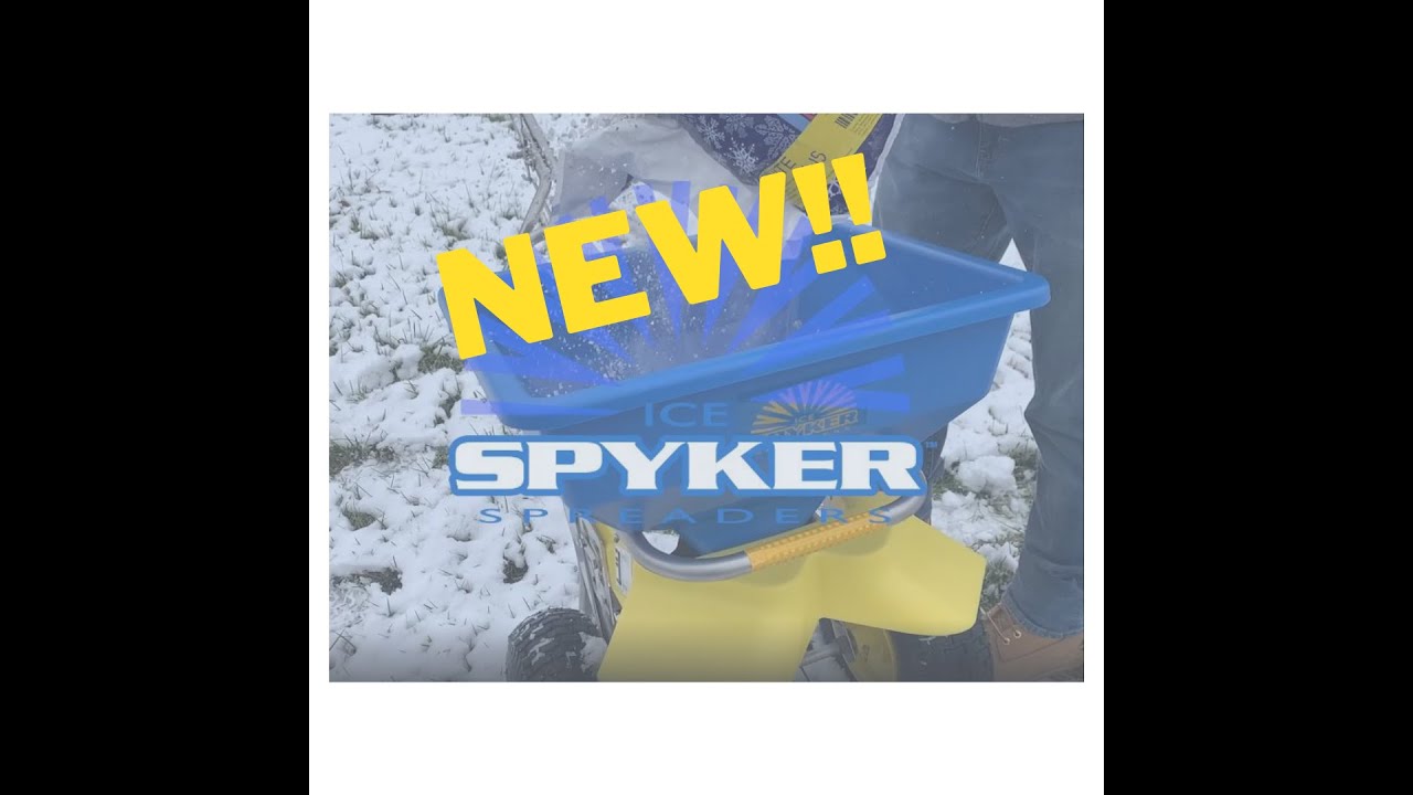 Spyker SPY100-2S Ice Melt Winter Sreader With Variable Deflector