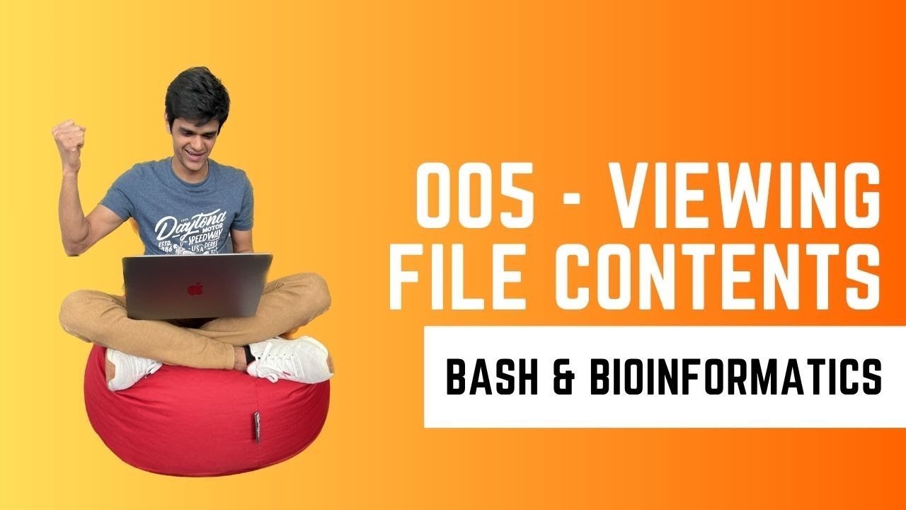 Viewing File Contents in Bioinformatics | Bash Essentials for Bioinformatics (BEB)