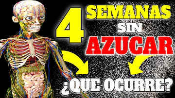 ¿Qué le ocurre a su cuerpo cuando deja el azúcar?