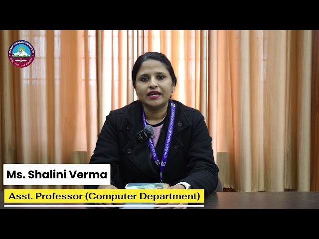 Ms  shalini verma computer dep