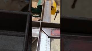 This Angle Iron Joint is CRAZY Strong 🎉 Quick Welding Hack 👍 #craft #handmade #skills