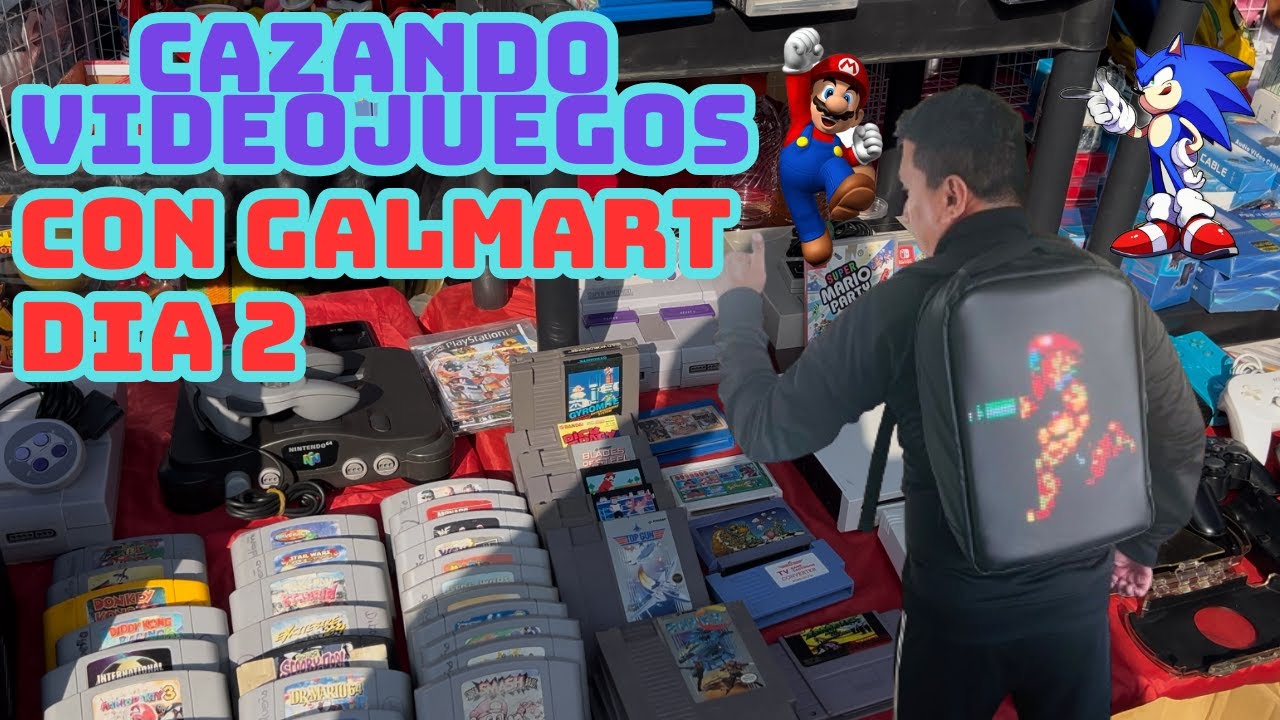 CACERIA DE VIDEOJUEGOS DIA 2