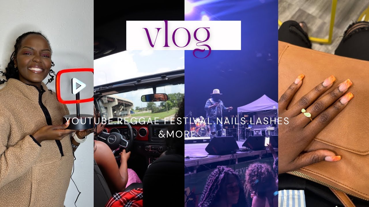 IM SO MOTIVATED TO DO MORE,YOUTUBE GOODIES,REGGEA FESTIVAL,NAILS & MORE #youtubehighfive #highfive