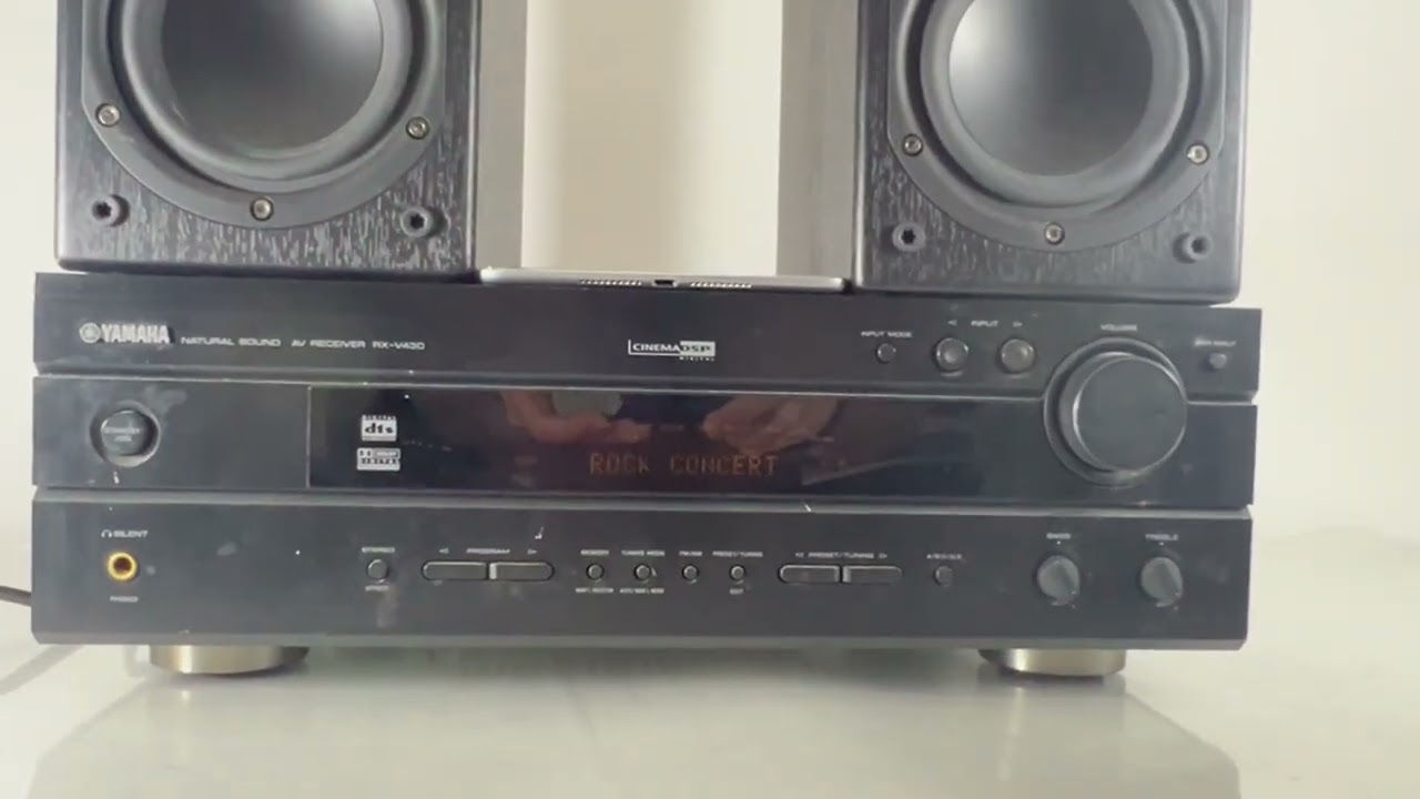 Yamaha RX-V430 Black Receiver 5.1-Channels 210w