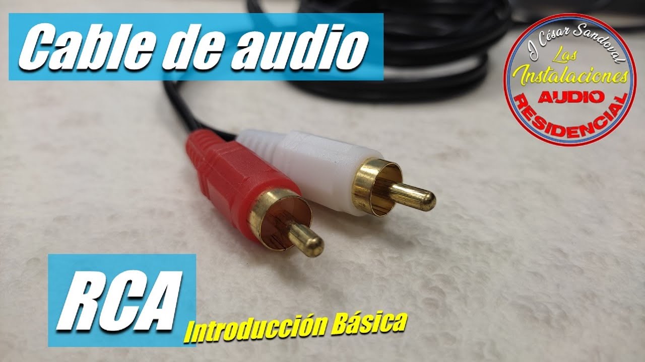 Cable RCA Cable de audio rca Qué es un cable RCA RCA Cable de