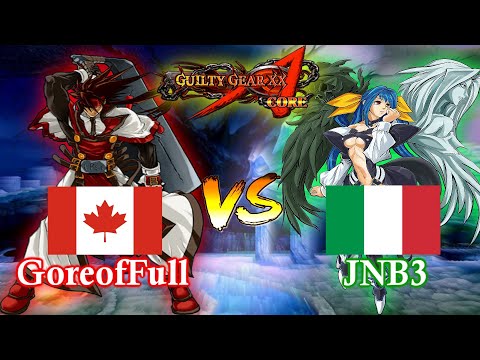 Guilty Gear XX Accent Core - GoreofFull vs JNB3