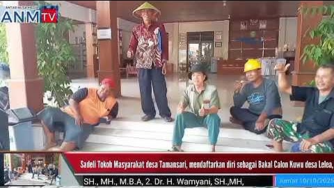Sadeli Daftar Calon Kuwu Di Desa Lelea, Kecamatan Lelea. 