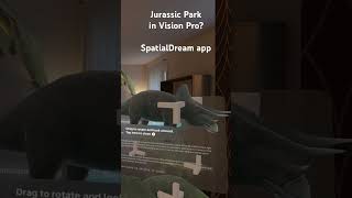 Jurassic park in Apple Vision Pro? It’s the SpatialDream app, now for free! #Apple #VisionPro screenshot 4