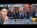 We Are The World | Cover By CHINLUNG CHUAK ARTIST | REACTION