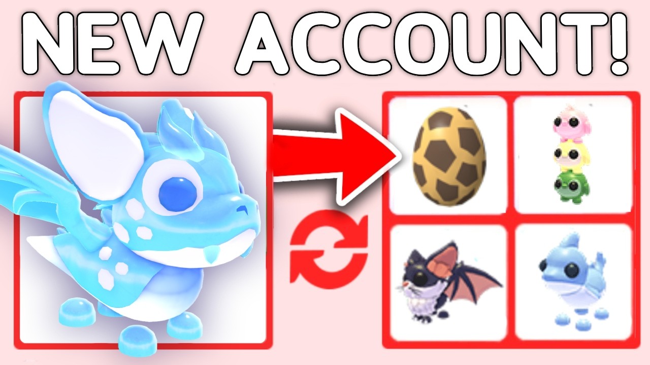STARTING OVER With Only ARCTIC DUSK DRAGONS In Adopt Me!