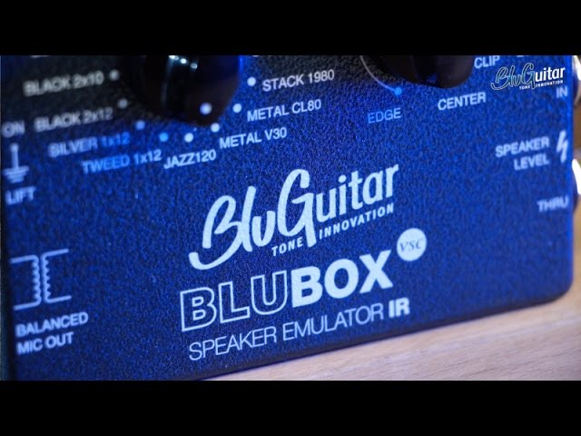 BluGuitar BluBOX VSC - Speaker Emulator IR - EN - YouTube