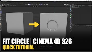 Fit Circle  Cinema 4d S26  Amazing Future For Modeling Artists