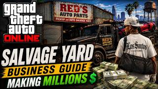 *NEW* How To Make Millions With SALVAGE YARD Business in GTA Online! (Solo Money Guide) UPDATED Profile
