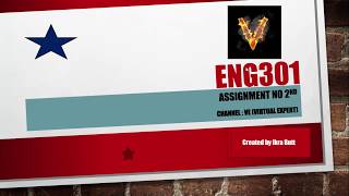 ENG301 (Business Communication) Assignment No 2 Winter Fall 2018