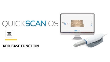 QuickScan IOS Tutorial- How to Add Base to your Scan
