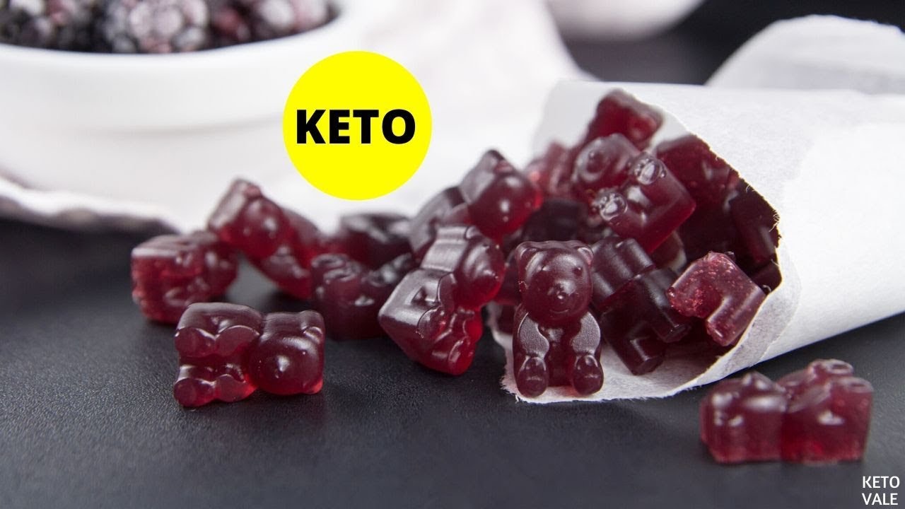 Easy Homemade Gummy Bears - Low Carb Sugar Free Keto-Friendly Recipe