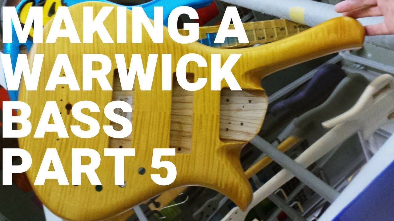 Making a Warwick Bass Part 5 | Joe Hubbard Bass