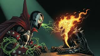 Spawn Meets Ghost Rider At A Multiverse Bar