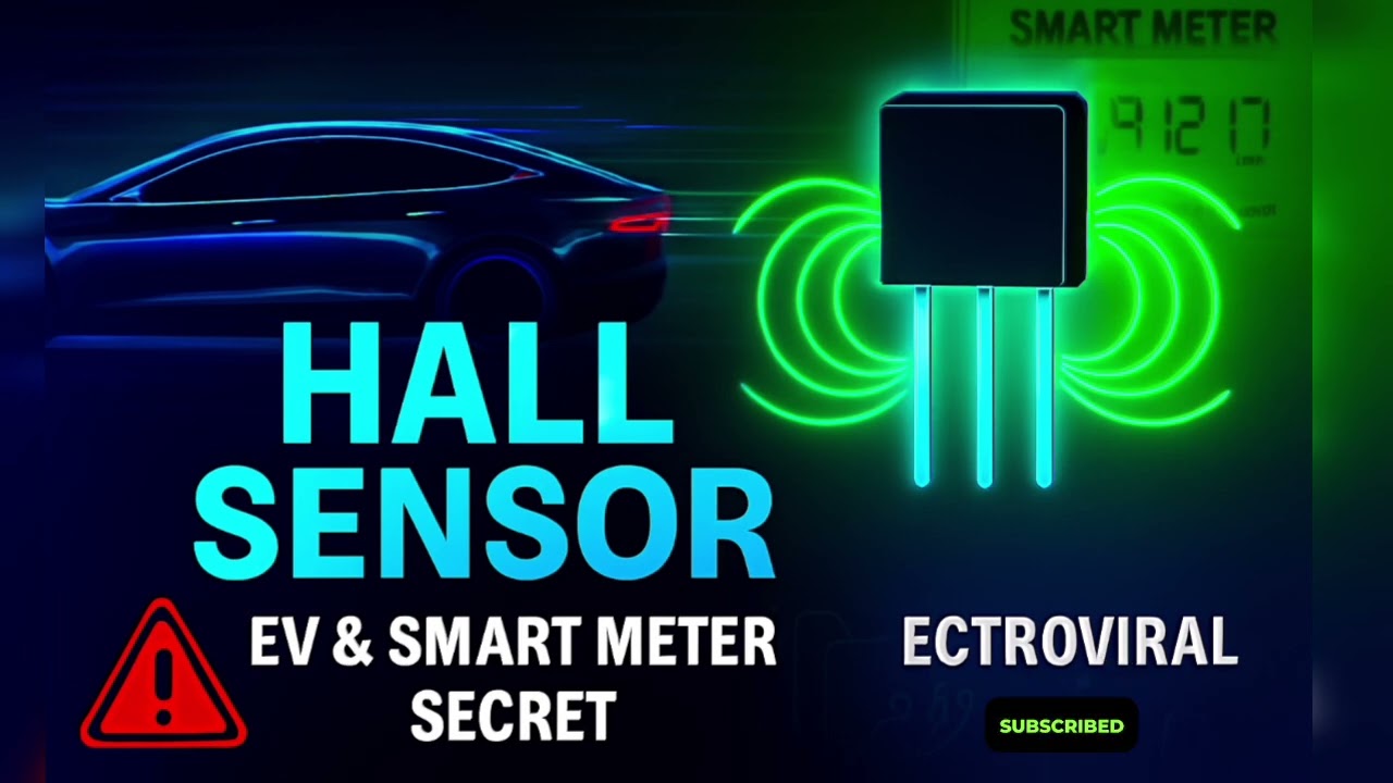 Hall Effect Sensor kya hota hai? EV & Smart Meter Explained  | Electroviral 