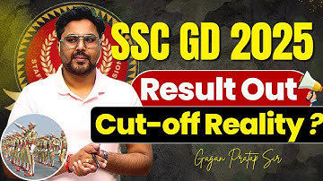 SSC GD 2025 📢Result Out || Cut-off Reality? 🤔 Gagan Pratap Sir #ssc #gd