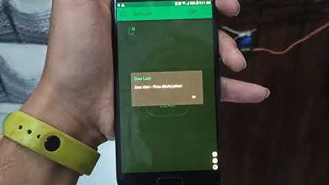 Kunci Pintu IOT Fingerprint menggunakan NodeMCU