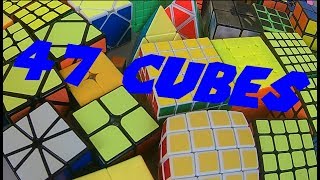 MA COLLECTION DE RUBIK'S CUBE (2.0) !