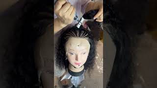 Pre-braided wig for u!#baisi#shorthair##wigtutorial#wigs#baisireview #lacewigs#curlywig#hair#braid