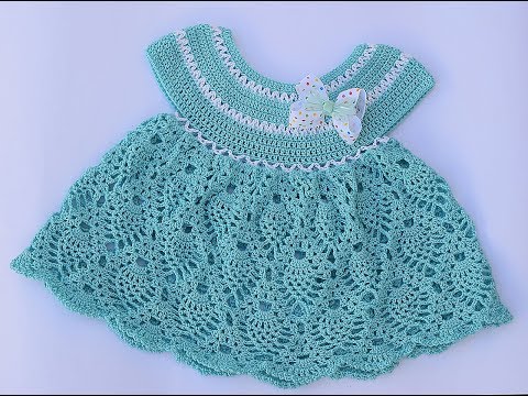 pineapple crochet dress free pattern