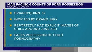 Southwest Virginia man faces 6 child porn charges
