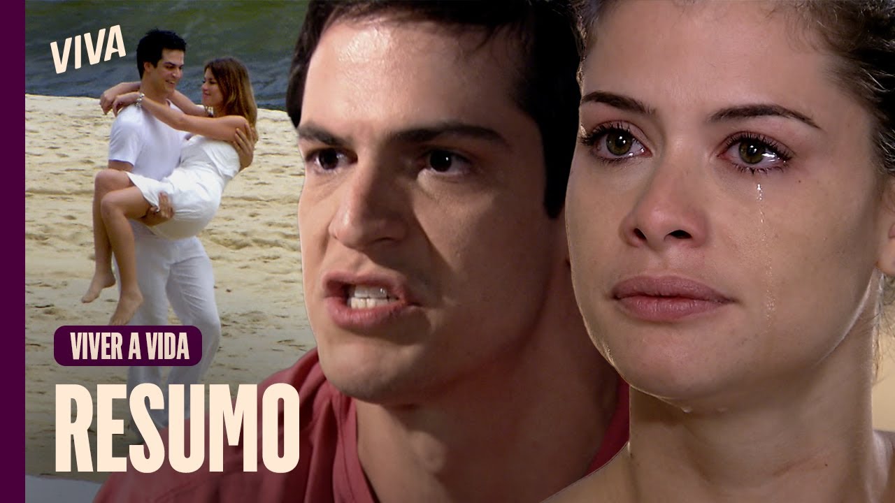 MIGUEL E LUCIANA TOMAM BANHO DE MAR, LUCIANA ENCONTRA HELENA E MAIS | VIVER A VIDA | RESUMO SEMANAL