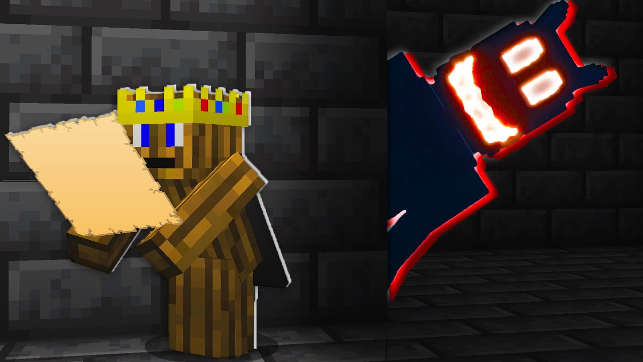 Egy IDEGEN Játszani Akar Velem a Minecraftban...