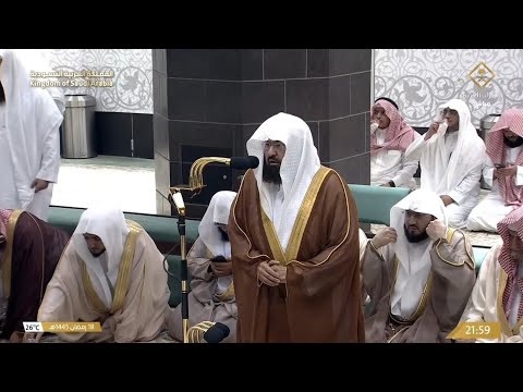 تنبيه الشيخ عبدالرحمن السديس للمصلين قبل صلاتي الشفع والوتر ليلة 19 رمضان 1445هـ