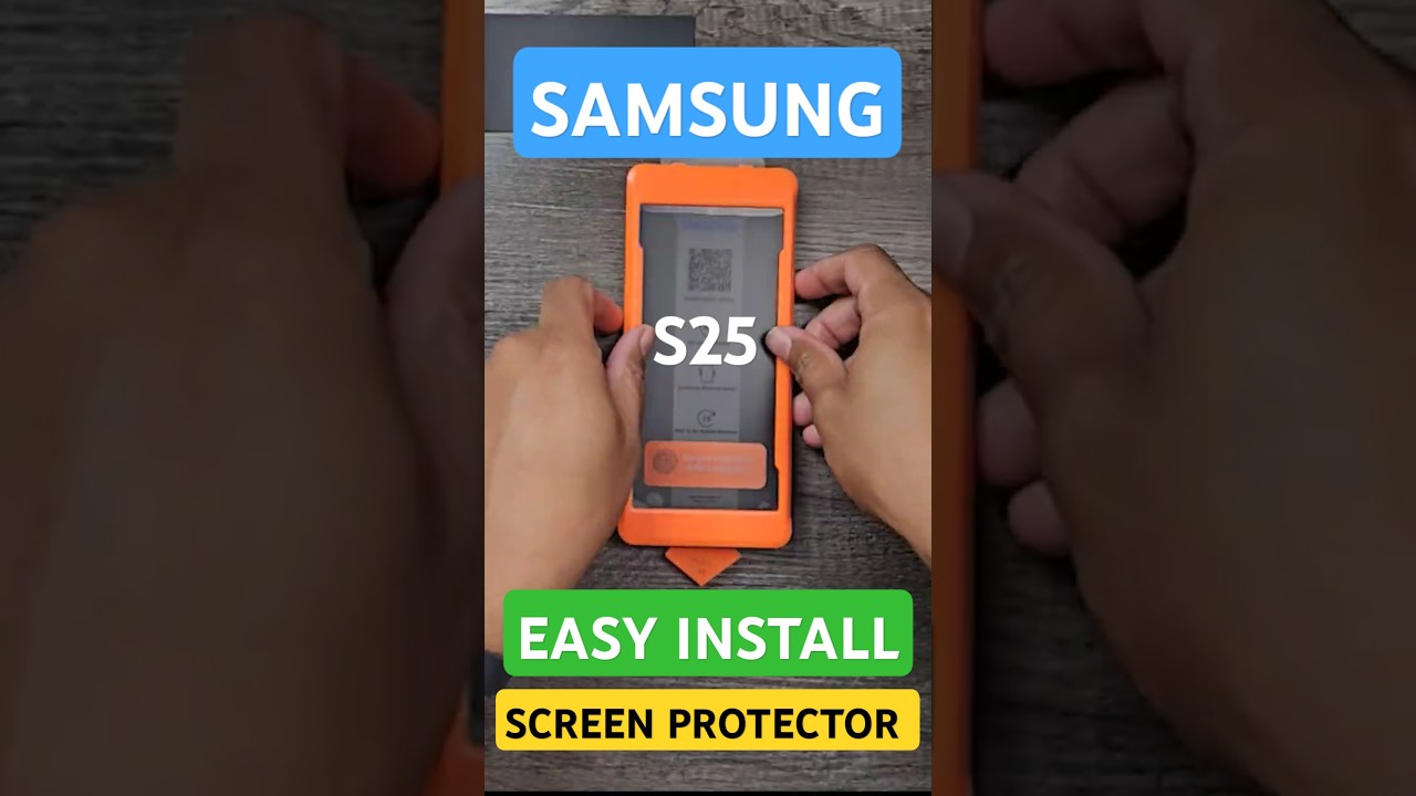 Лучший самодельный протектор экрана для Samsung S25 | ОЧЕНЬ ПРОСТАЯ УСТАНОВКА | Ultraglass 