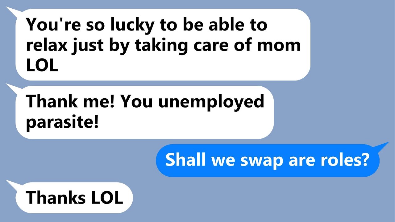 My husband made me quit my job to take care of MIL and then called me a ...
