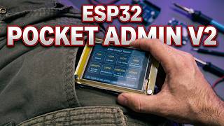 I Put 8 Admin Tools on a Tiny ESP32 Touchscreen