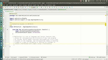 Android Kotlin Tutorial #182 - Reflection - Class References