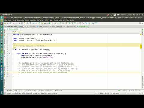 Android Kotlin Tutorial #182 - Reflection - Class References