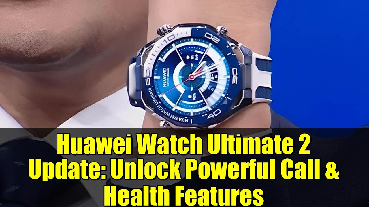 Обновление Huawei Watch Ultimate 2: разблокировка мощных функций звонков и мониторинга здоровья |...