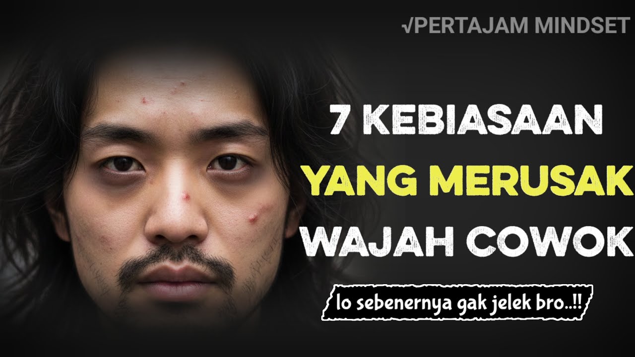 Lo Nggak Jelek, Cuma Punya 7 Kebiasaan Buruk Ini! #videomotivasi 