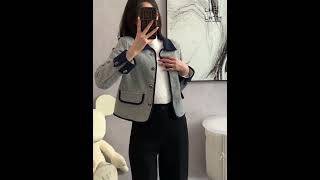내일내꺼트위드 자켓 회색 재킷 WT5173#내일내꺼#하객룩 #소향풍#아우터