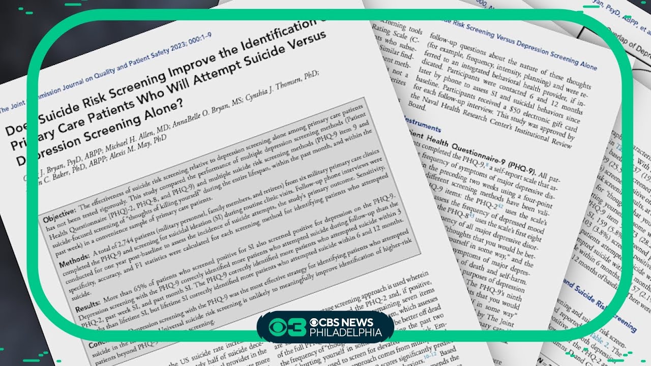 National Depression Screening Day: New research on the importance of diagnosing