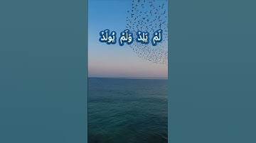 سورة الإخلاص كاملة برواية قالون عن نافع بصوت القارئ الشيخ الدوكالي محمد العالم