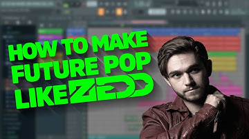 How To Make Future Pop Like Zedd (Free FLP + MIDI + Drums) by ZEƎX