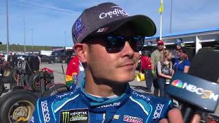 Larson: 'It's sinking in as the second passes by'