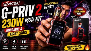 SMOK G-PRIV 2 230W Mod Kit 🔥 Unboxing & First Look | Touch Screen Beast