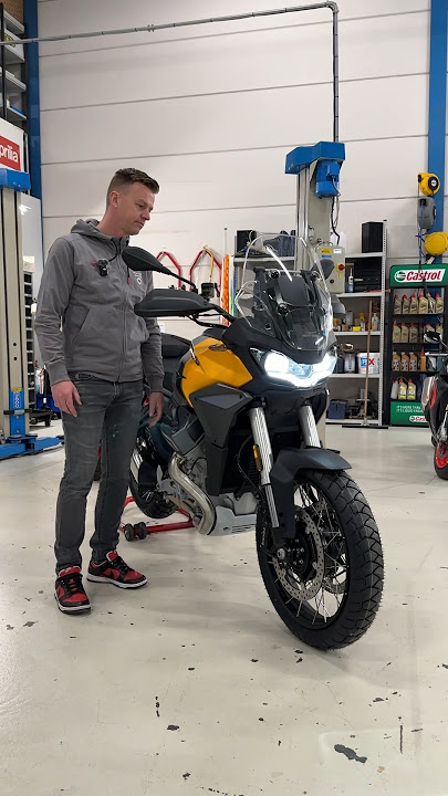 MOTO GUZZI STELVIO Cold Start