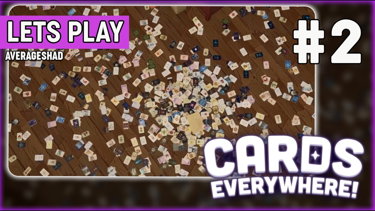 2,000 Card Pickup | Cards Everywhere | Lets Play | Part 2