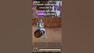 Caustic mains Taking Notes | Apex Legends Mobile